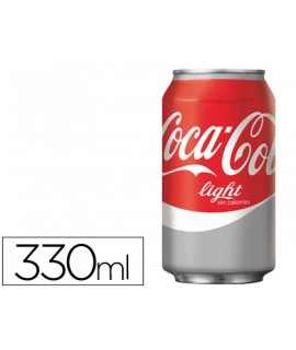 Refresco coca-cola light lata 330 ml
