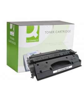 Toner q-connect compatible hp ce505x for black laserjet 6500 pages