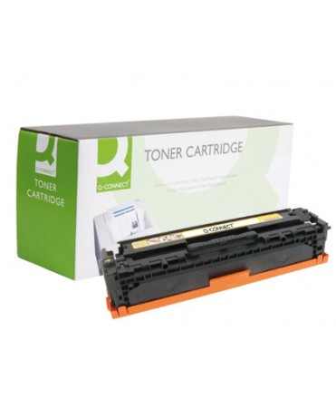 Toner q-connect compatible hp cb542a color laser jet 1215/1515/1518 amarillo -1.400pag-