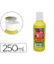 Tempera liquida jovi escolar 250 ml amarillo