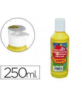 Tempera liquida jovi escolar 250 ml amarillo