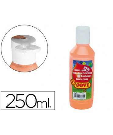 Tempera liquida jovi escolar 250 ml carne