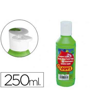 Tempera liquida jovi escolar 250 ml verde medio