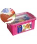 Pintura dedos jovi colores surtidos set esponja + plantillas