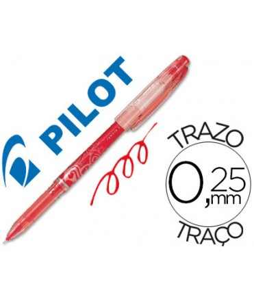 Boligrafo pilot frixion point punta de aguja color rojo