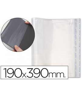 Forralibro pp ajustable adhesivo 190x390mm