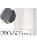 Forralibro pp ajustable adhesivo 280x505 mm