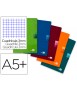 Libreta liderpapel scriptus a5 plus 48 hoj. 90g/m2 cuadro 3mmcon margen