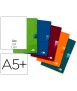 Libreta liderpapel scriptus a5 plus 48 hojas 90g/m2 liso sinmargen