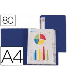 Personalized liderpapel folder 31762 80 polypropylene covers din a4 blue spine customizable