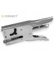 40-sheet capacity q-connect tongs stapler uses staples 24/6 26/6