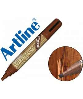 Artline Permanent Marker Pen EK-95 Furniture Maple-Maple Beveled Tip 2.0-5.0 mm in Brico Blister