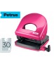 Taladrador petrus 62 wow fucsia metalizado capacidad 30 hojas