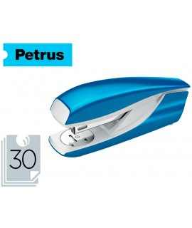 Stapler petrus mod 635 wow metallic blue capacity 30 sheets