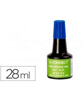 Buffer ink q-connect blue bottle 28 ml