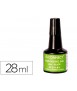 Tampon ink q-connect black bottle 28 ml