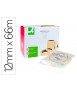 Transparent q-connect adhesive tape 66 mt x 12 mm