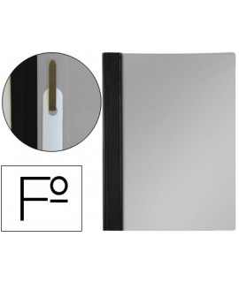 Carpeta dossier fastener polipropileno 30% reciclado esselte folio negra