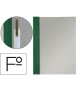 Carpeta dossier fastener pvc esselte folio verde