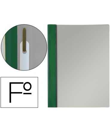Carpeta dossier fastener pvc esselte folio verde