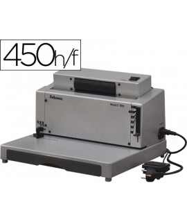 Fellowes E-200R Electric Spiral Binder Punches 20 H Bindings Up to 450 H 5:1 Pitch