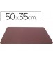 Vade sobremesa q-connect polipiel 350x500 mm fabricado en ubrique