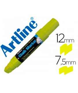 Artline pen blackboard green epw-12 mm yellow color