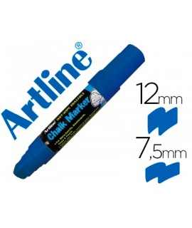 Artline black green chalkboard pen epw-12 mm blue color