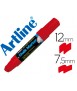 Rotulador artline pizarra verde negra epw-12 mm color rojo