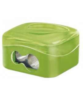Pencil sharpener m+r metal 2 uses with tank assorted colors