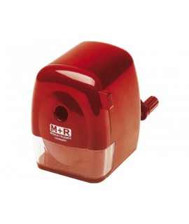 Desktop Pencil Sharpener m+r Manual Red