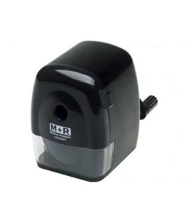 Tabletop pencil sharpener m+r manual color black