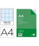 Recambio liderpapel a4 100 hojas 60g/m2 rayado nº 46 4 taladros