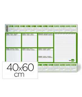 Planning sobremesa semanal liderpapel 40x60 cm 50 hojas 90 gr 2027-2028