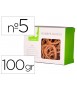 Elastic rubber bands q-connect 100 gr number 5 50 x 2 mm