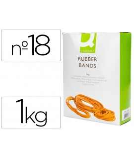 Elastic bands q-connect 1000 gr 180 x 1.6mm x16 mm n 18