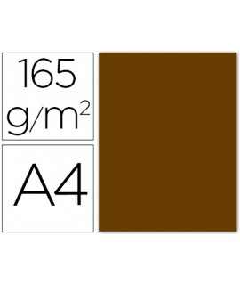 Colour paper liderpapel a4 165gr parchment brown pack of 9 sheets