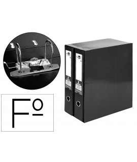Module liderpapel 2 binders folio 2 rings lever mechanism 75mm black