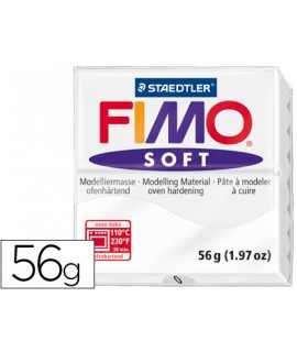 Pasta staedtler fimo soft 57 gr white color