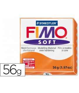 Paste staedtler fimo soft 57 gr orange color