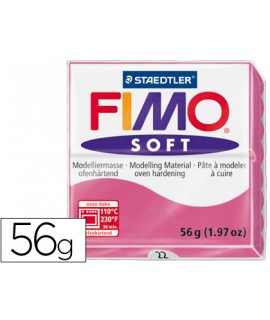 Pasta staedtler fimo soft 57 gr color frambuesa