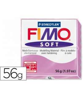 Paste staedtler fimo soft 57 gr light violet color