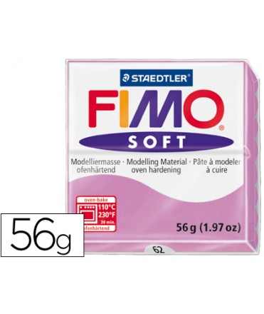 Pasta staedtler fimo soft 57 gr color violeta claro