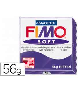 Soft staedtler Fimo Paste 57 gr dark violet color