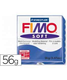 Paste staedtler fimo soft 57 gr bright blue color
