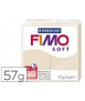 Pasta staedtler fimo soft 57 gr color tierra