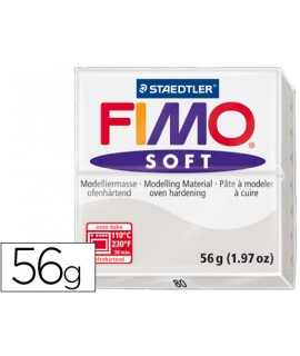 Paste staedtler fimo soft 57 gr gray color