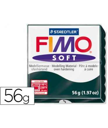 Pasta staedtler fimo soft 57 gr color negro