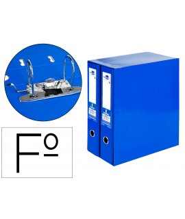 Module liderpapel 2 filing cabinets folio 2 rings lever mechanism 75mm blue