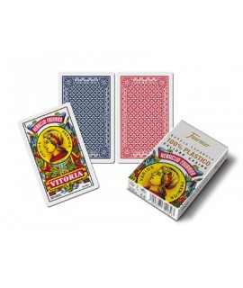 Baraja fournier española 100% plastico 50 cartas